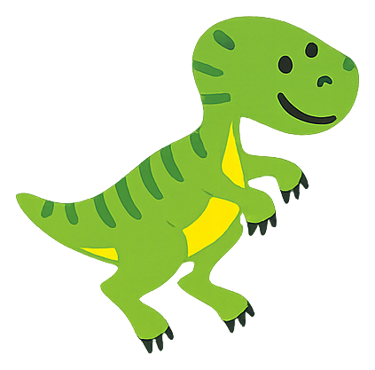 Zelený tyranosaurus